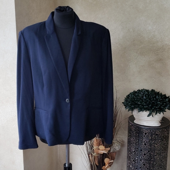 Old Navy Jackets & Blazers - Old Navy Blue Blazer Business Cover Up Petite XL